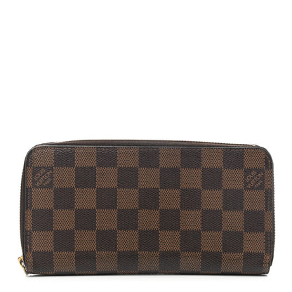 Louis Vuitton Damier Ebene Zippy Wallet 1 of 8