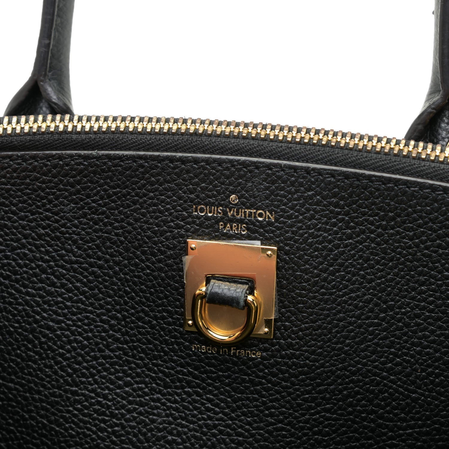Louis Vuitton Taurillon City Steamer MM Black 8 of 10