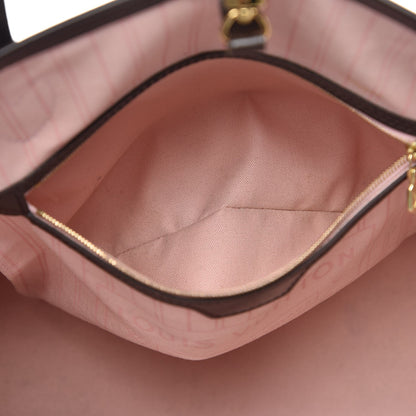 Louis Vuitton Damier Ebene Neo Neverfull MM Rose Ballerine 10 of 20