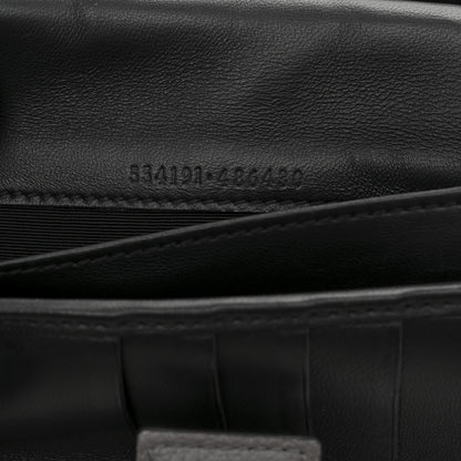 Alexander McQueen Calfskin Skull Continental Wallet Grey 8 of 8