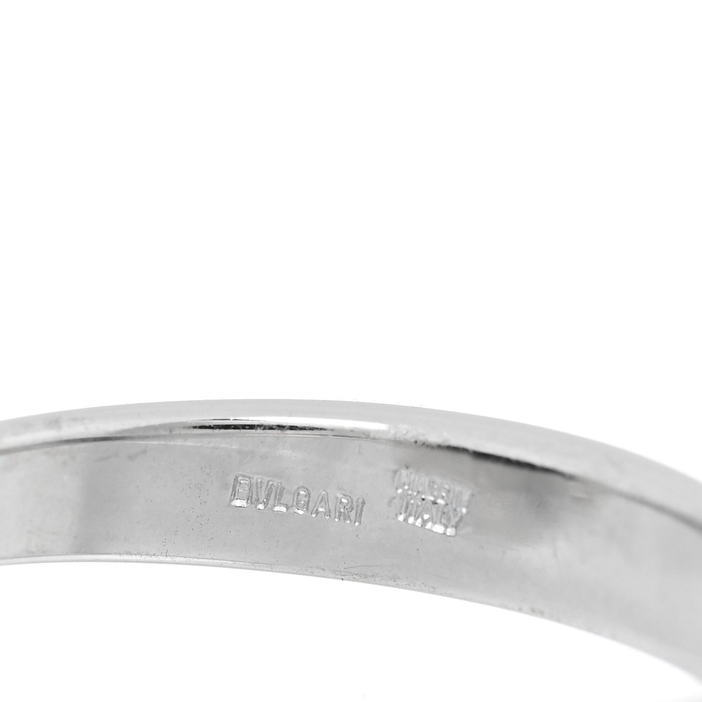 18K White Gold Diamond Black Onyx Bvlgari Bvlgari Flip Ring 47 4