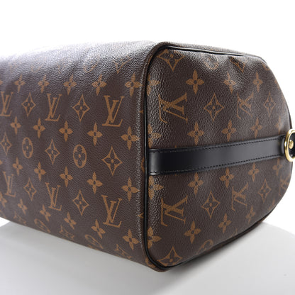 Louis Vuitton Monogram My World Tour Speedy Bandouliere 30 Black 7 of 9