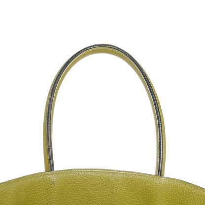 Hermes Taurillon Clemence BIRKIN 35 Vert Chartreuse 25 of 29
