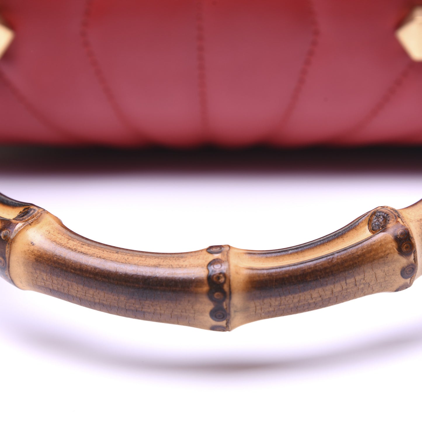 Calfskin Bamboo Trapuntata Queen Margaret Top Handle Bag Blue Agata Hibiscus Red Mystic White Sugar Pink