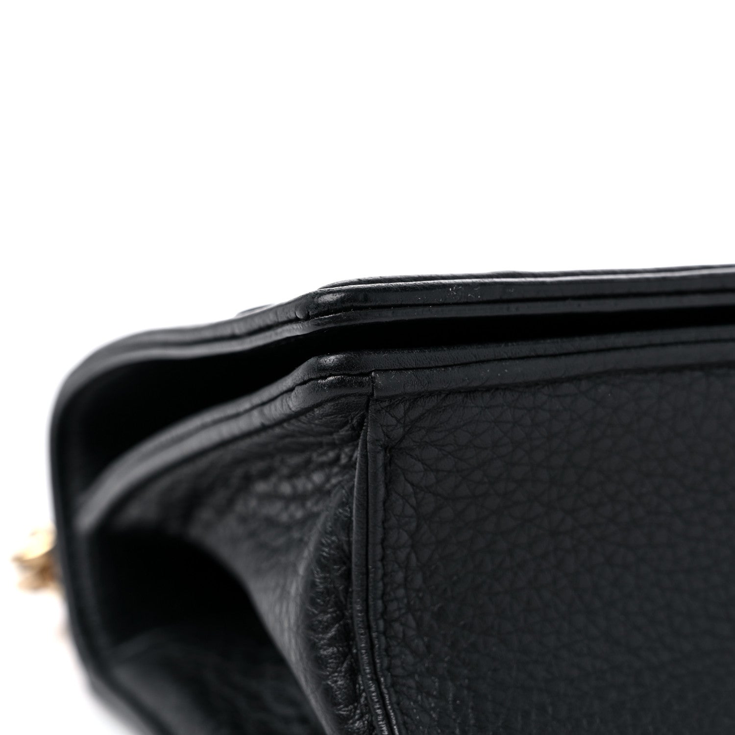 Christian Dior Grained Calfskin Small Diorama Flap Bag Black 8 of 12