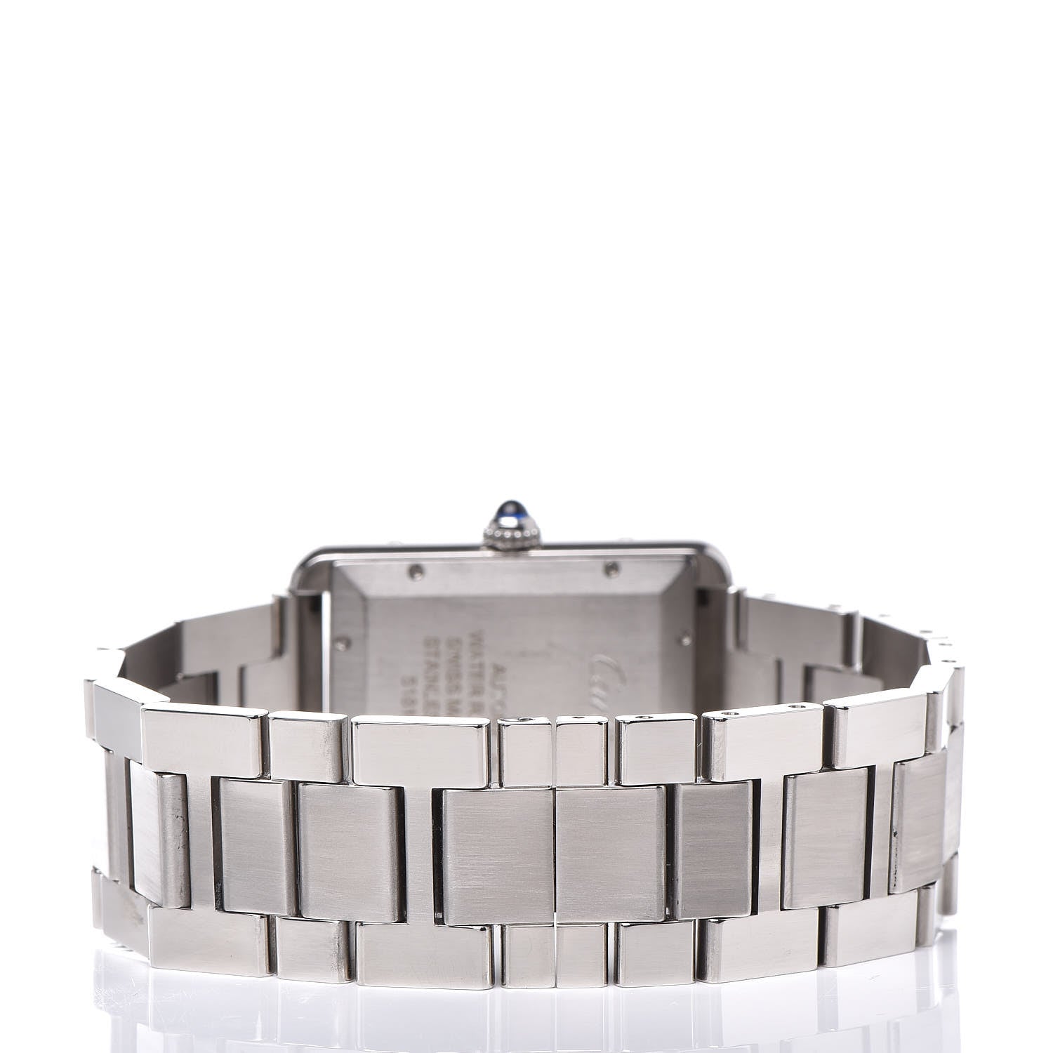 Cartier Stainless Steel 31mm Tank Solo Automatic Watch 4 of 7