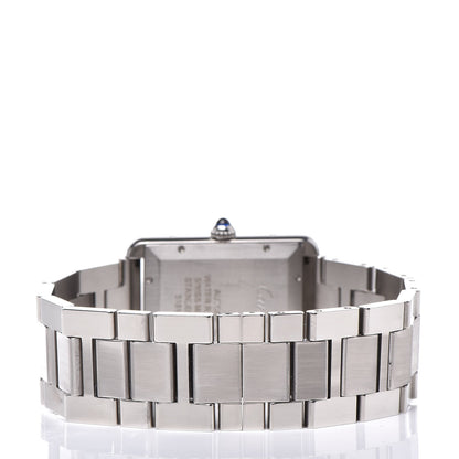 Cartier Stainless Steel 31mm Tank Solo Automatic Watch 4 of 7