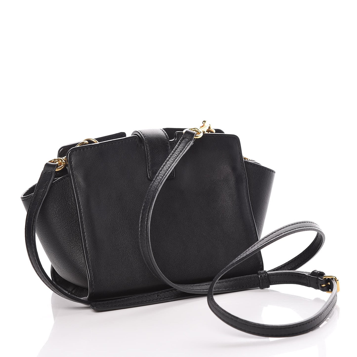 Calfskin Monogram Toy Cabas Black