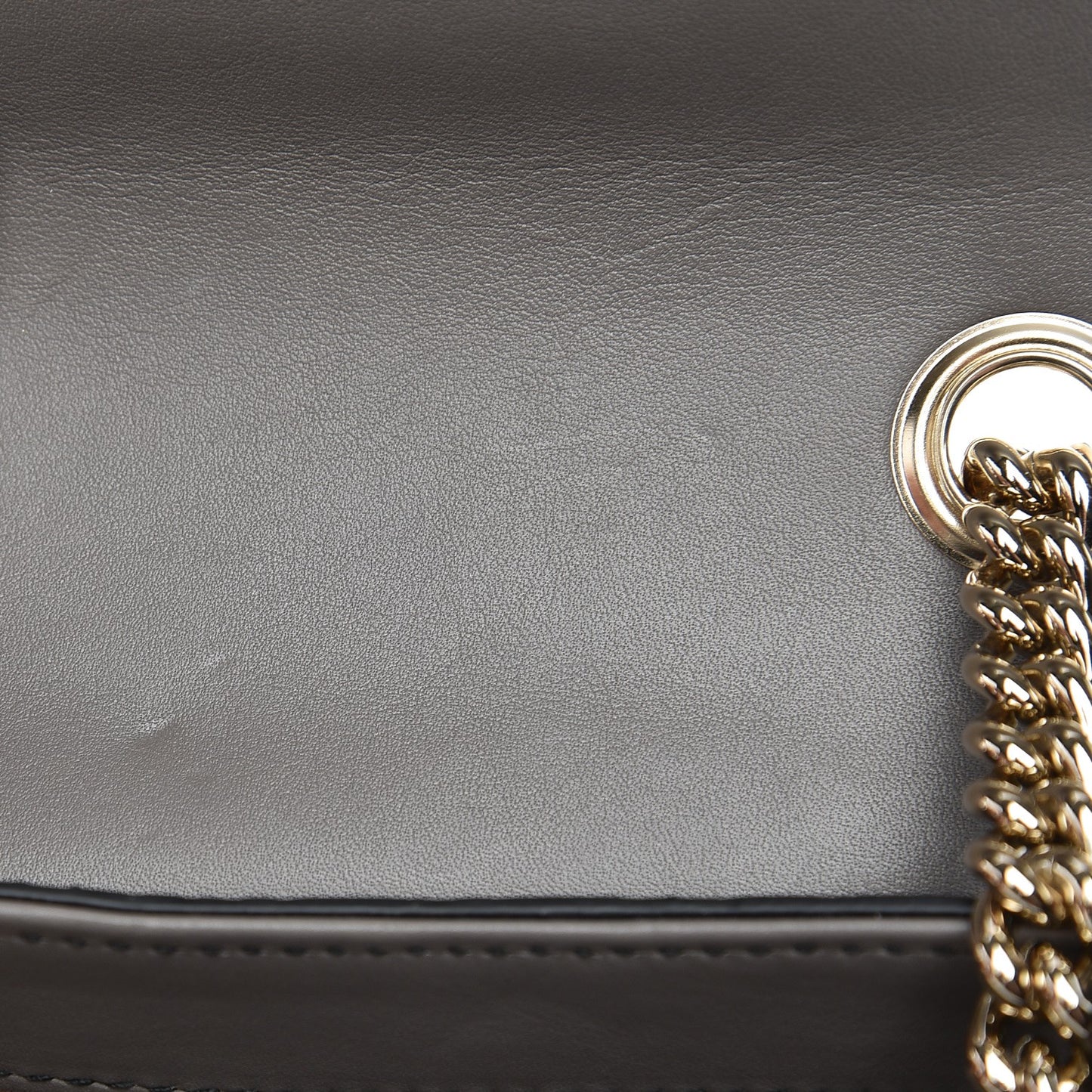 Soft Microguccissima Mini Emily Chain Shoulder Bag Loess