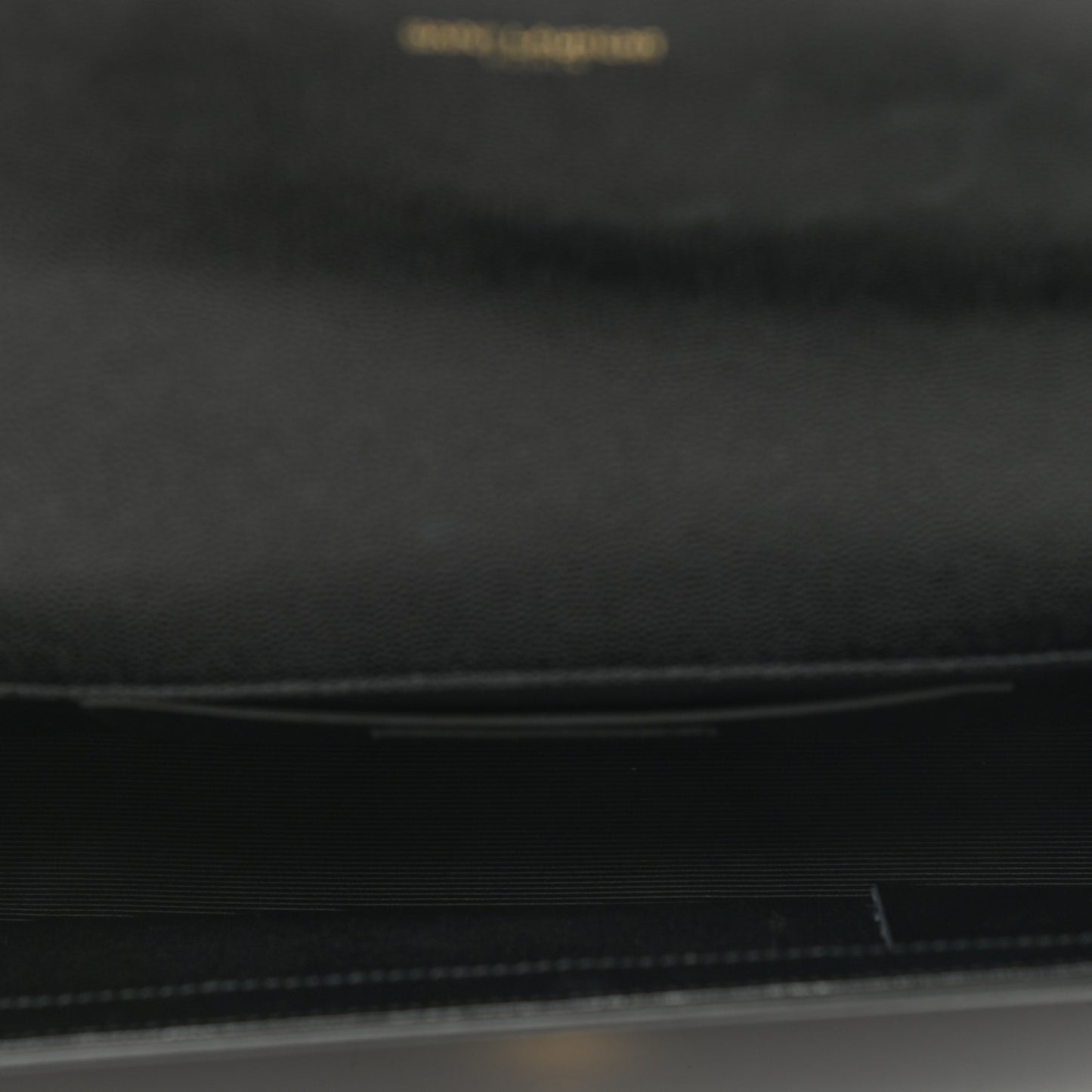 Grain De Poudre Monogram Cassandre Clutch Black