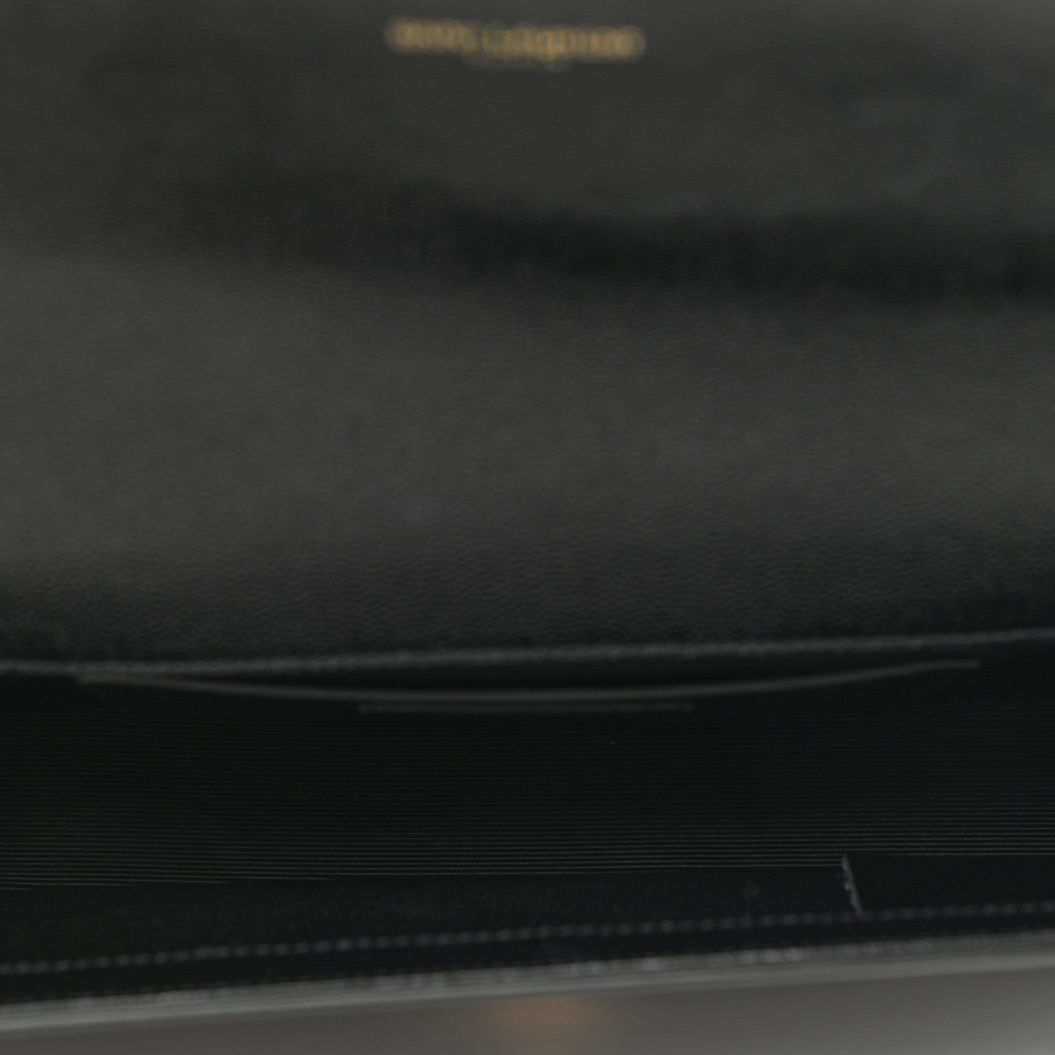 Saint Laurent Grain De Poudre Monogram Cassandre Clutch Black 5 of 6