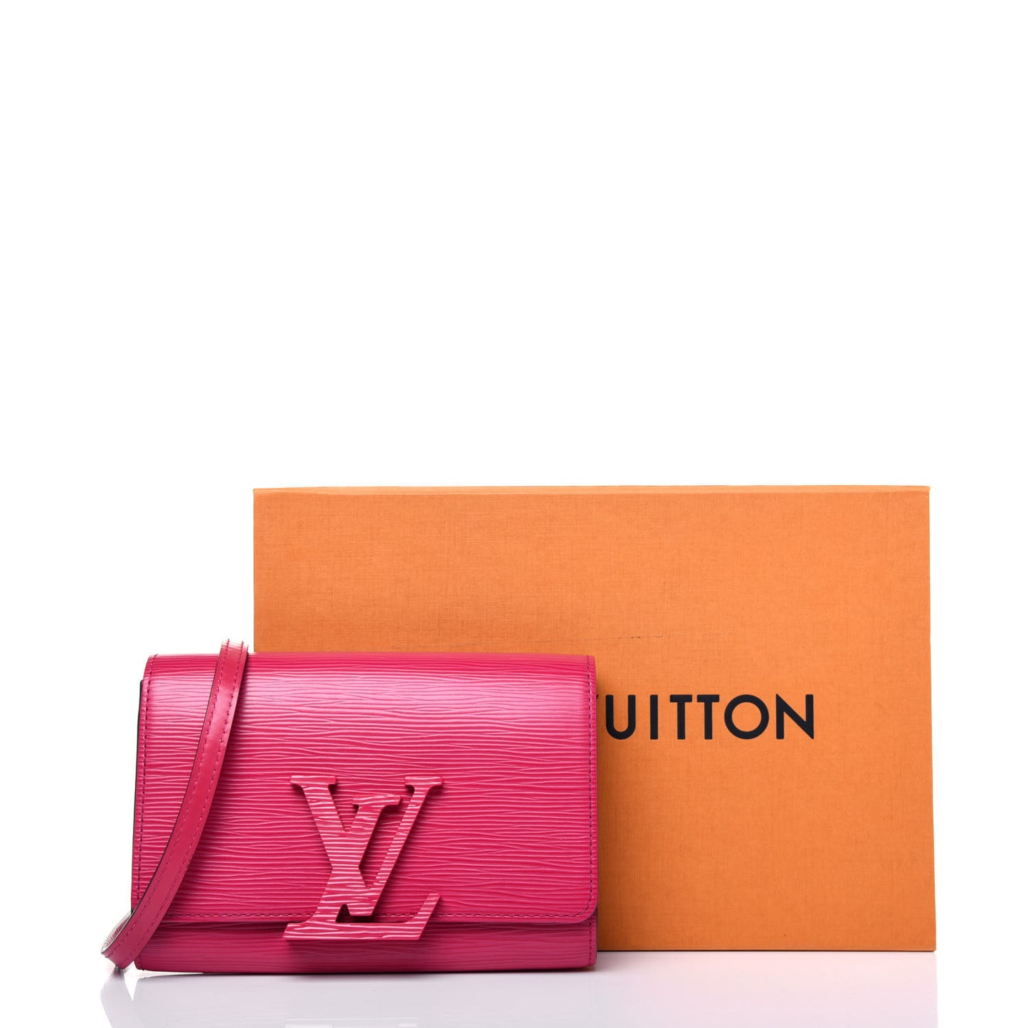 Epi Louise Strap PM Hot Pink