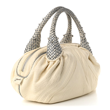 Fendi Nappa Nuvolata Spy Bowler White 3 of 10
