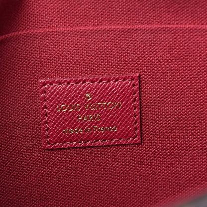 Louis Vuitton Monogram Pochette Felicie Chain Wallet Fuchsia 6 of 12