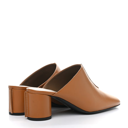 Hermes Calfskin Detail Mules 36 Beige Dore 4 of 9