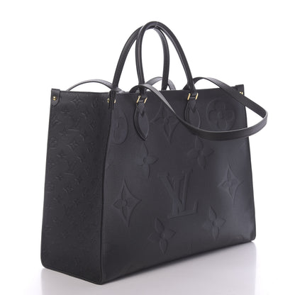 Louis Vuitton Empreinte Monogram Giant Onthego GM Black 4 of 11