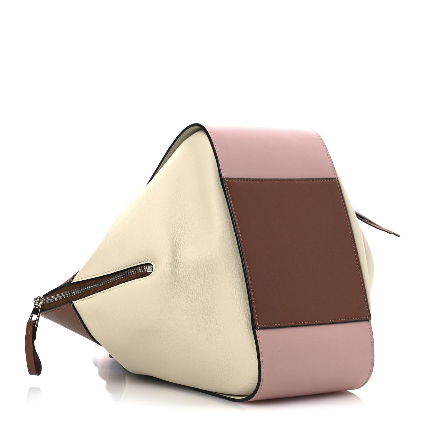 Calfskin Small Hammock Shoulder Bag Peach