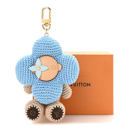 Louis Vuitton Cotton Crochet My Vivienne Bag Charm Blue 4 of 4