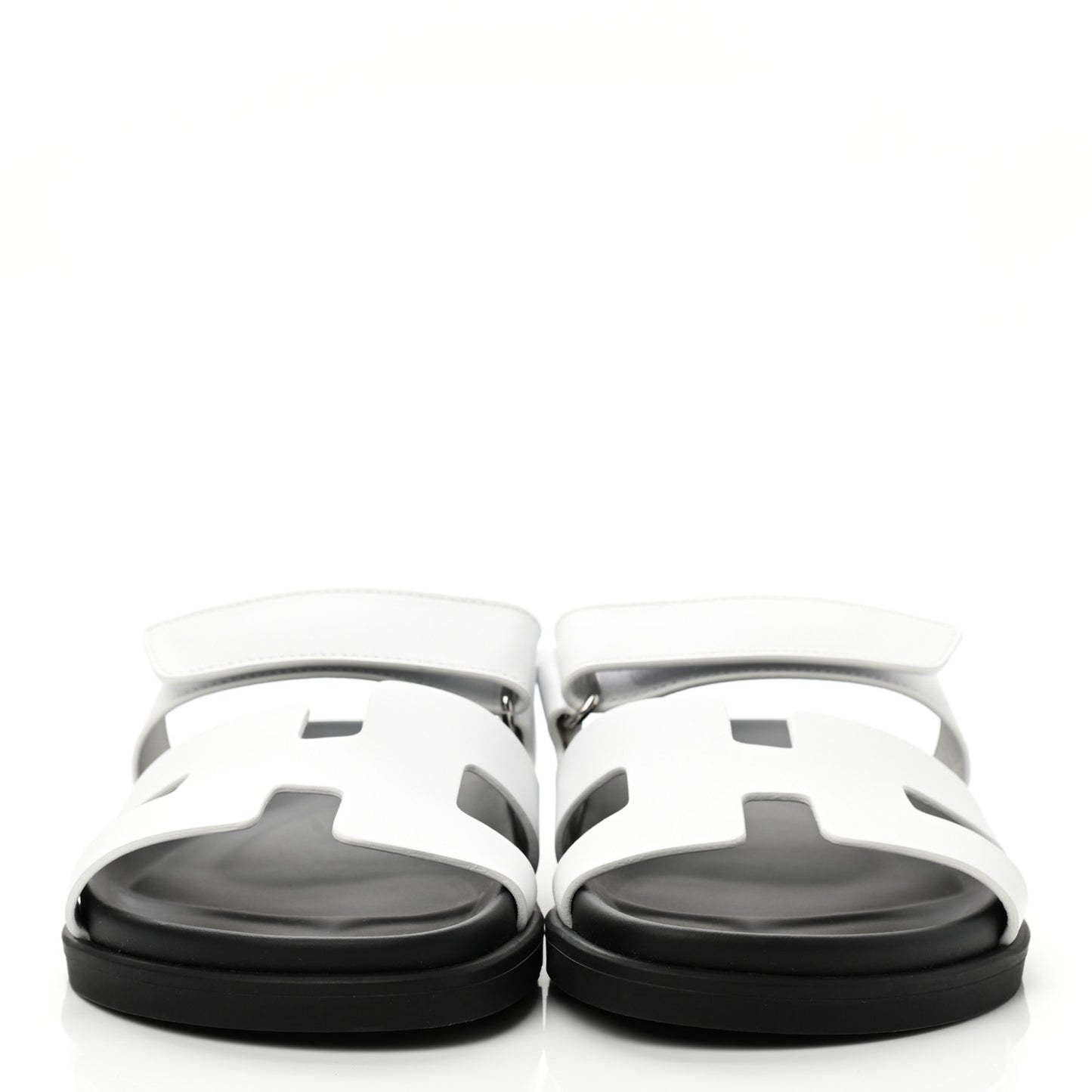 Calfskin Womens Chypre Sandals 38 White