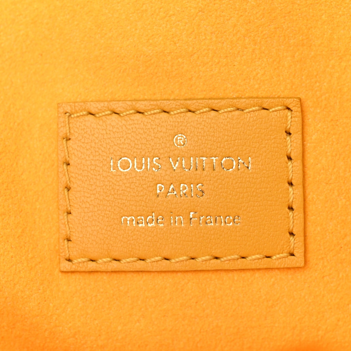 Lambskin Embossed Monogram Coussin PM Sunflower