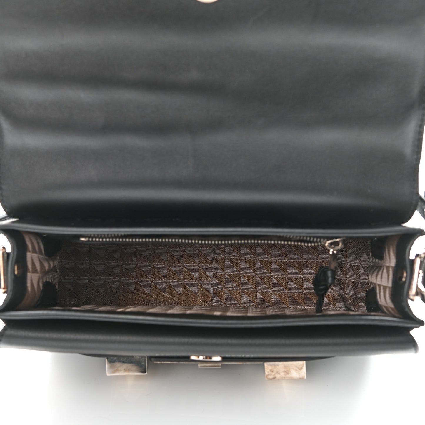 Lambskin Quilted Mini PS11 Classic Shoulder Bag Black