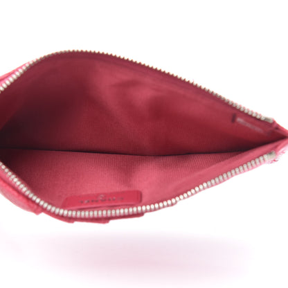Chanel Caviar Quilted Classic Flat Wallet Pouch Pink 5 of 7