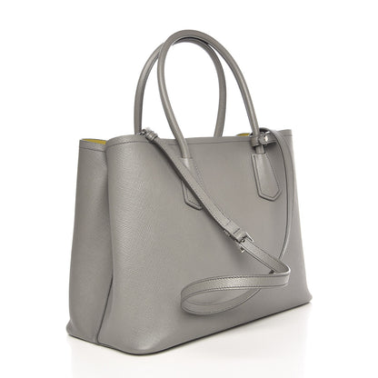 Prada Saffiano Cuir Large Double Bag Marmo 4 of 8