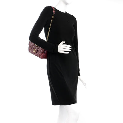 Chanel Calfskin Perfect Edge Medium Flap Burgundy 2 of 15