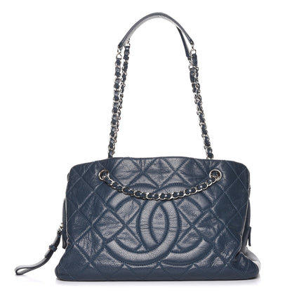 Chanel Caviar Quilted Timeless CC Tote Blue 1 of 8