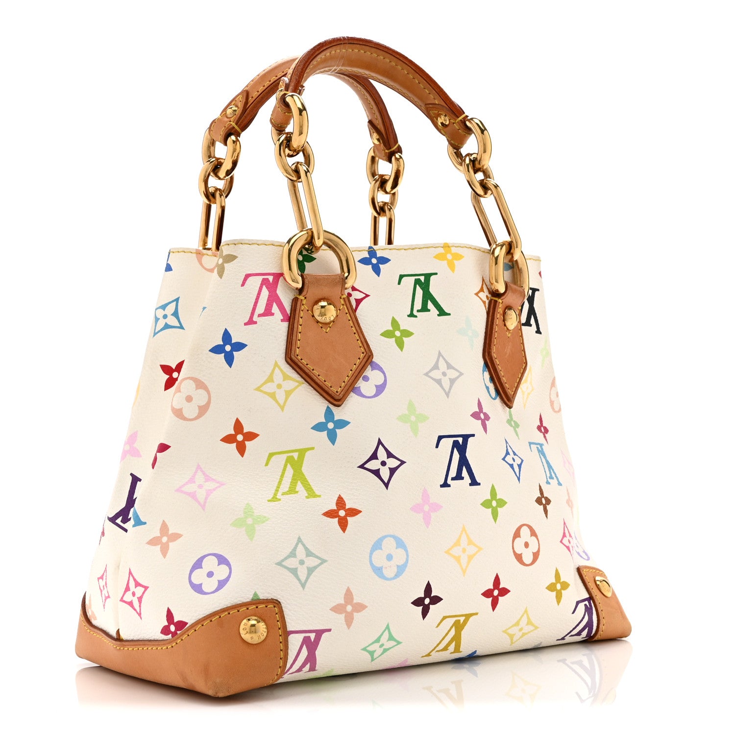 Louis Vuitton Monogram Multicolor Audra White 3 of 14