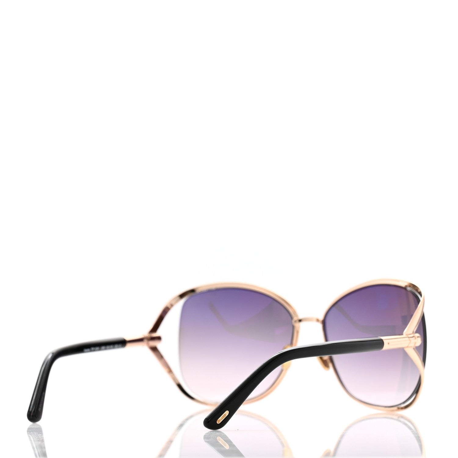 Tom Ford Metal Marta Sunglasses TF1091 Gold 4 of 8