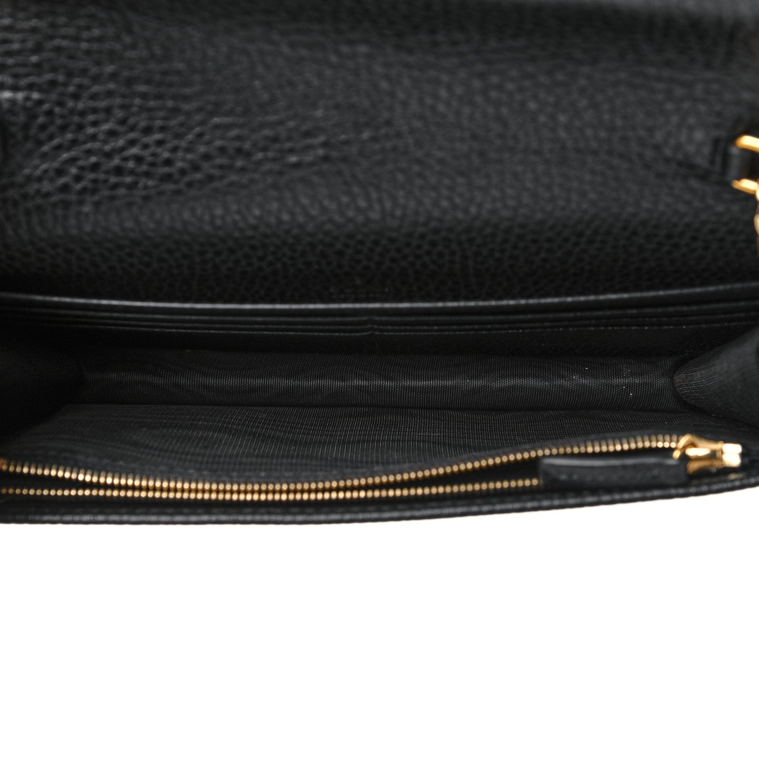 Gucci Calfskin Mini GG Marmont Chain Wallet Black 5 of 12