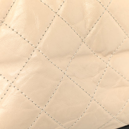 Chanel Aged Calfskin Quilted Medium Gabrielle Hobo Beige Black 11 of 12