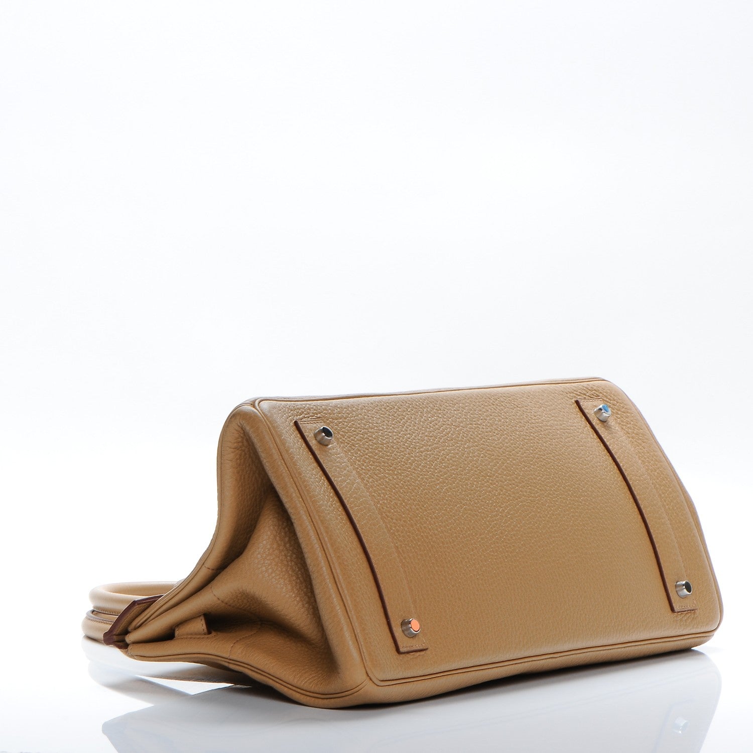 Hermes Taurillon Clemence JPG Birkin 42 Biscuit 5 of 29
