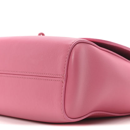 Mulberry Classic Grain Medium Lily Flap Geranium Pink 9 of 9