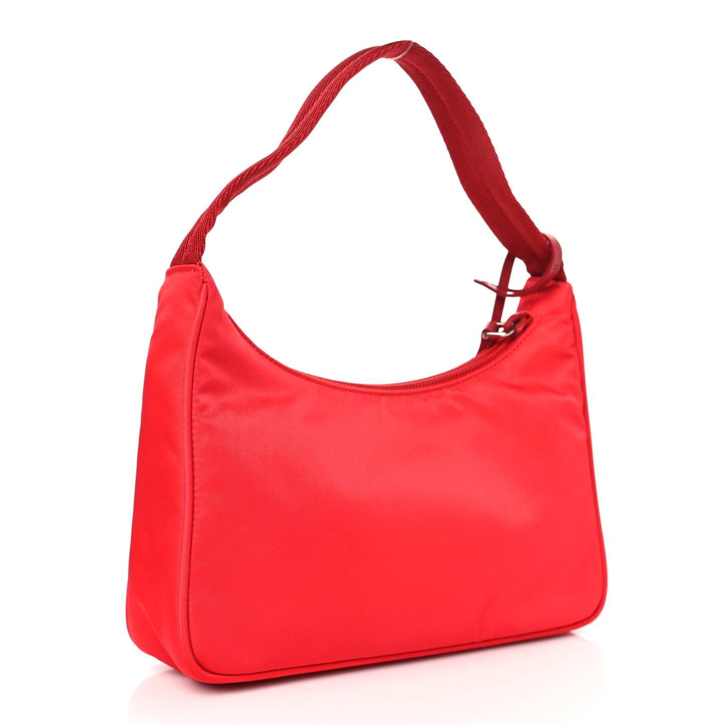 Tessuto Nylon Mini Re-Edition 2000 Bag Rosso