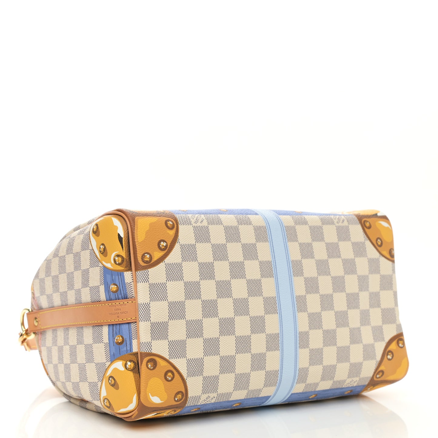 Damier Azur Summer Trunks Speedy Bandouliere 30