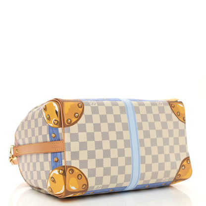 Louis Vuitton Damier Azur Summer Trunks Speedy Bandouliere 30 4 of 10