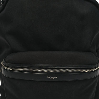 Saint Laurent Canvas Cit-E Backpack Black 11 of 14