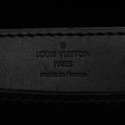 Louis Vuitton Calfskin Chain Louise MM Black 6 of 10