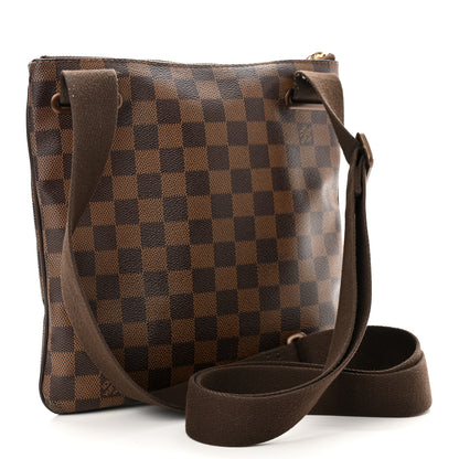 Louis Vuitton Damier Ebene Brooklyn Flat Pochette 3 of 9