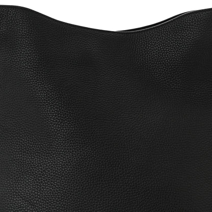 Tom Ford Pebbled Calfskin Large Alix Padlock Zip Hobo Bag Black 7 of 9