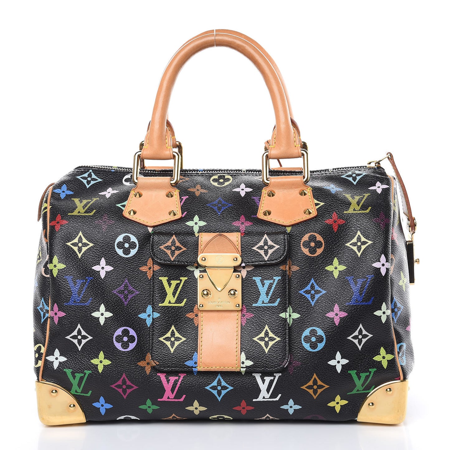 Monogram Multicolor Speedy 30 Black