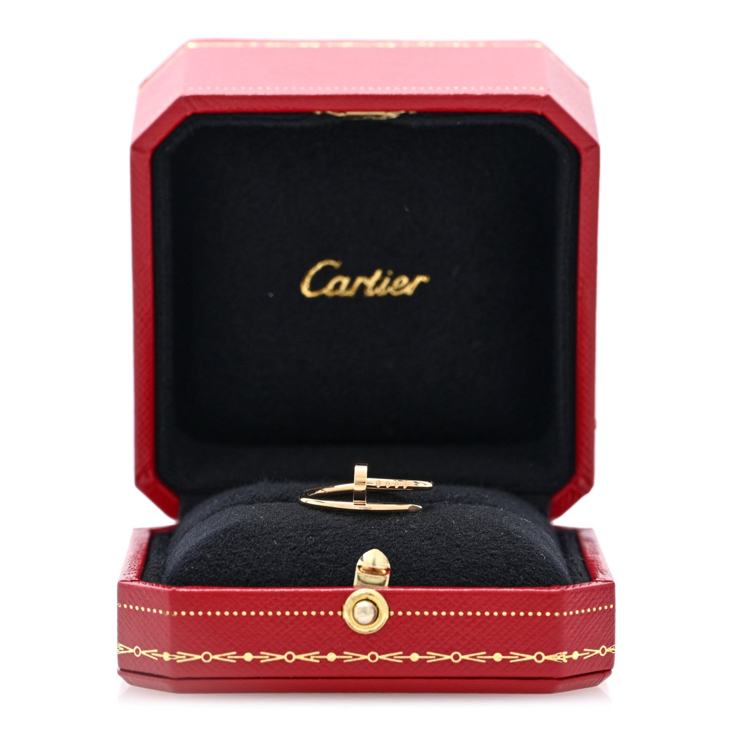 Cartier 18K Yellow Gold Small Juste Un Clou Ring 52 6 6 of 6