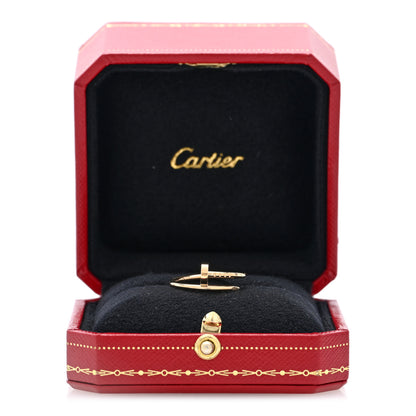 Cartier 18K Yellow Gold Small Juste Un Clou Ring 52 6 6 of 6