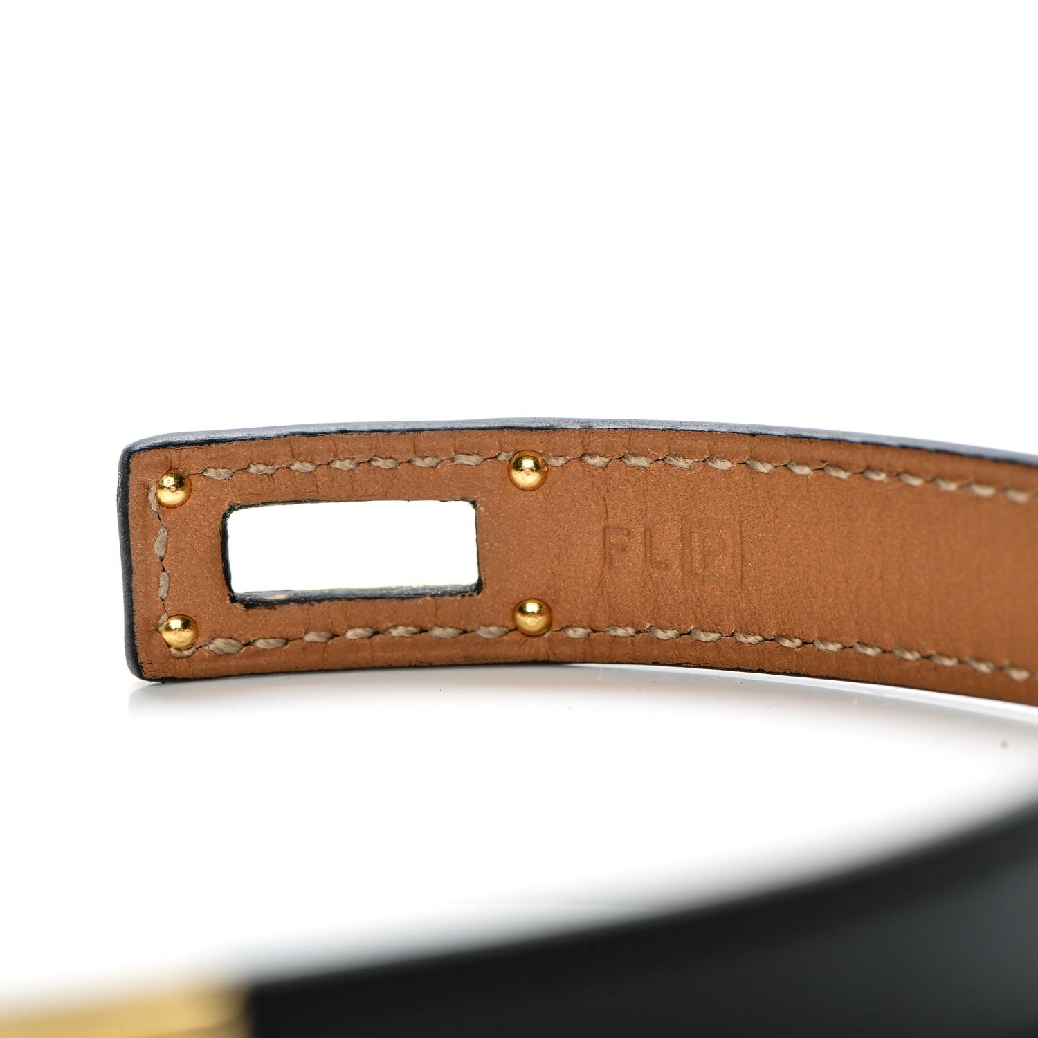 Hermes Chamonix Kelly Double Tour Bracelet S Black 5 of 7