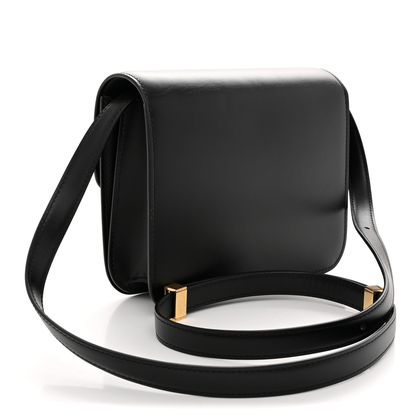Box Calfskin Teen Classic Box Flap Black