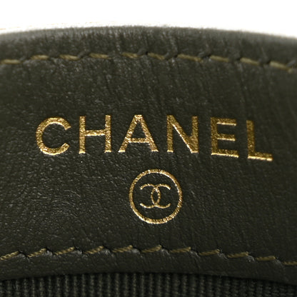 Chanel Caviar Quilted Multi Chain Card Holder Khaki 6 of 11