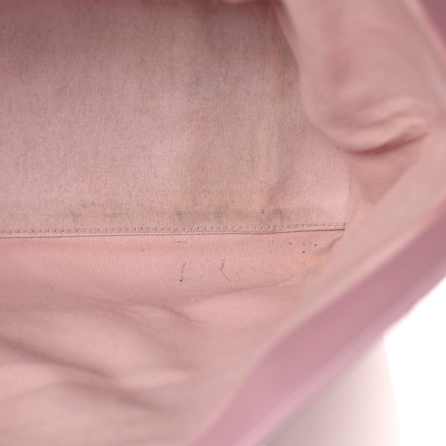 Calfskin Stitch Medium Ring My Bag Shopping Tote Pink