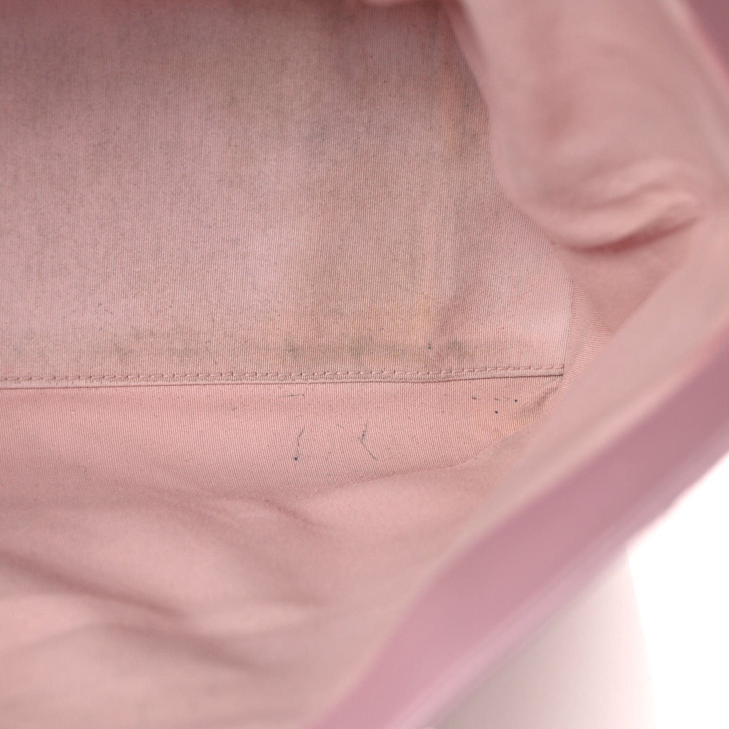 Chanel Calfskin Stitch Medium Ring My Bag Shopping Tote Pink 13 of 14